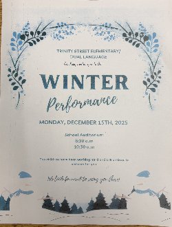 English Winter Performance